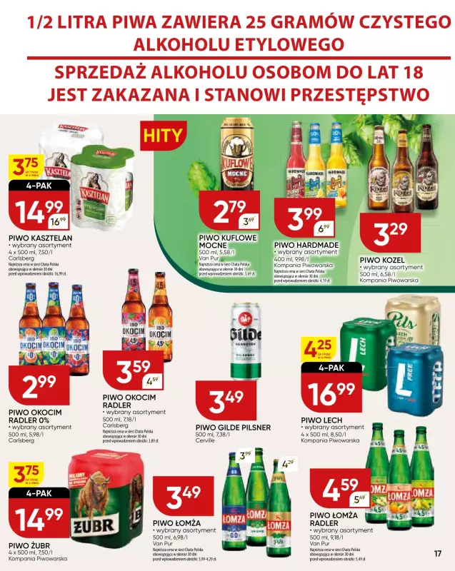 Chata Polska - gazetka promocyjna Gazetka od czwartku 05.06 do niedzieli 15.06 - strona 17