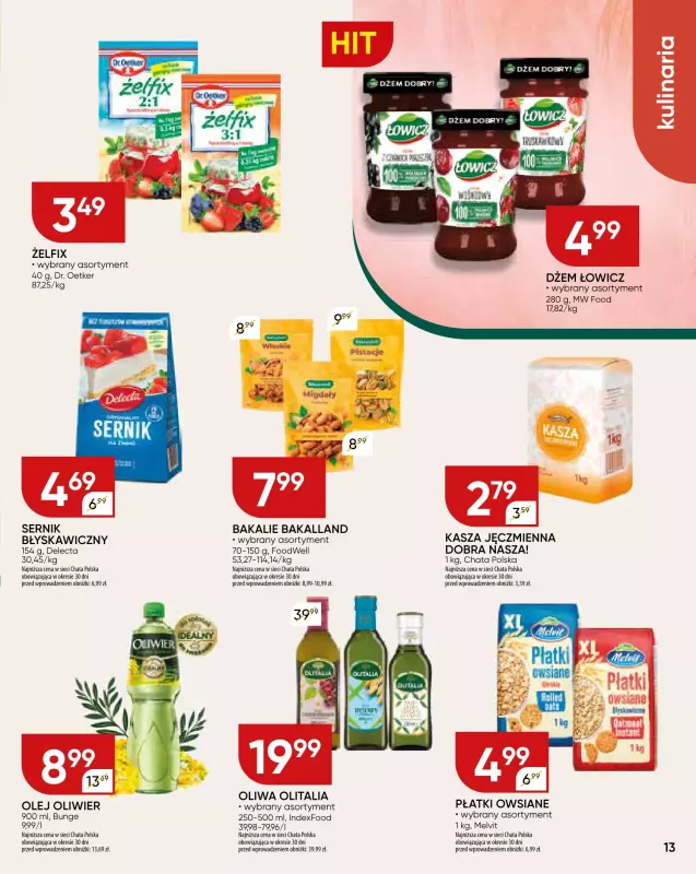 Chata Polska - gazetka promocyjna Gazetka od czwartku 05.06 do niedzieli 15.06 - strona 13