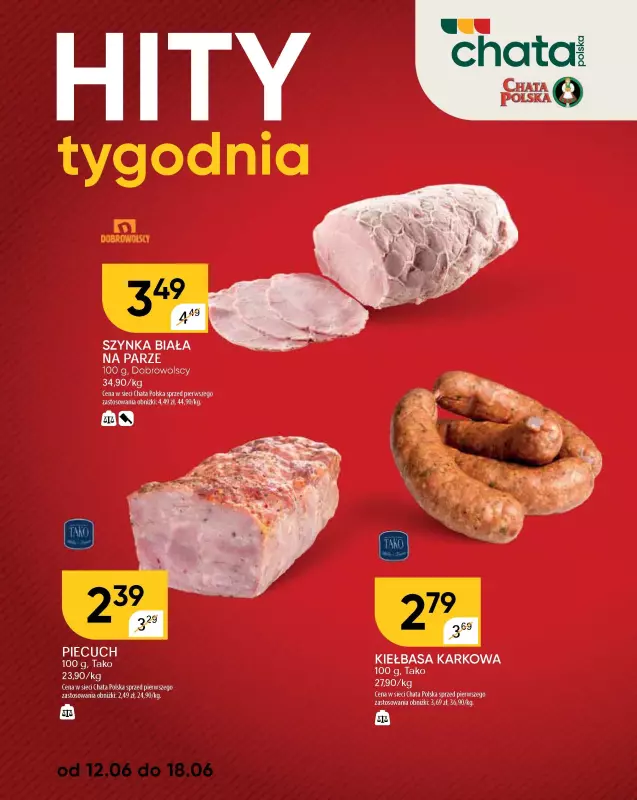 Chata Polska - gazetka promocyjna Gazetka od wtorku 17.06 do niedzieli 29.06 - strona 22