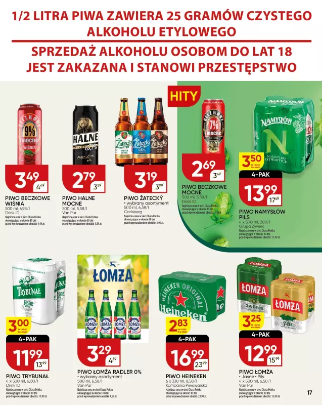Chata Polska - gazetka promocyjna Gazetka od wtorku 17.06 do niedzieli 29.06 - strona 17