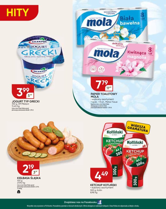 Chata Polska - gazetka promocyjna Gazetka od czwartku 03.07 do czwartku 17.07 - strona 20