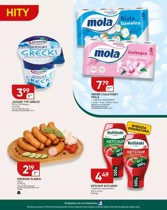 Chata Polska - gazetka promocyjna Gazetka od czwartku 03.07 do czwartku 17.07 - strona 20