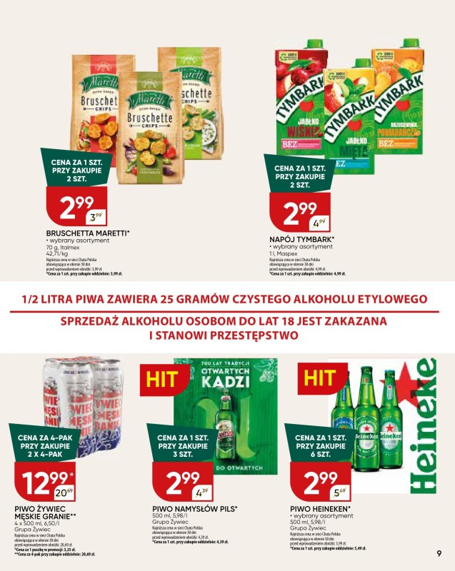 Chata Polska - gazetka promocyjna Gazetka od czwartku 03.07 do czwartku 17.07 - strona 9
