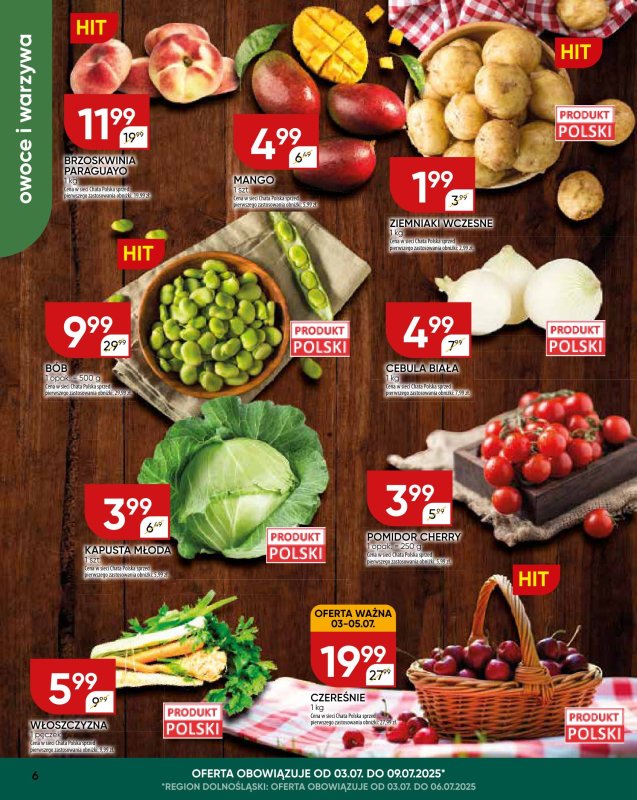 Chata Polska - gazetka promocyjna Gazetka od czwartku 03.07 do czwartku 17.07 - strona 6