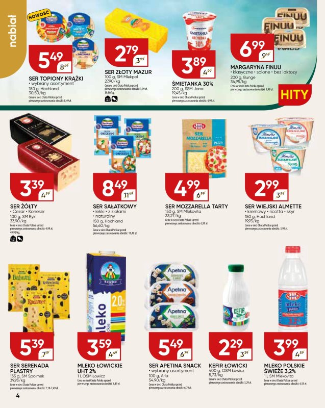 Chata Polska - gazetka promocyjna Gazetka od czwartku 03.07 do czwartku 17.07 - strona 4