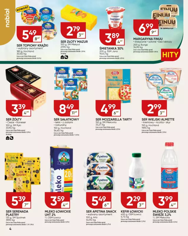 Chata Polska - gazetka promocyjna Gazetka od czwartku 03.07 do czwartku 17.07 - strona 4