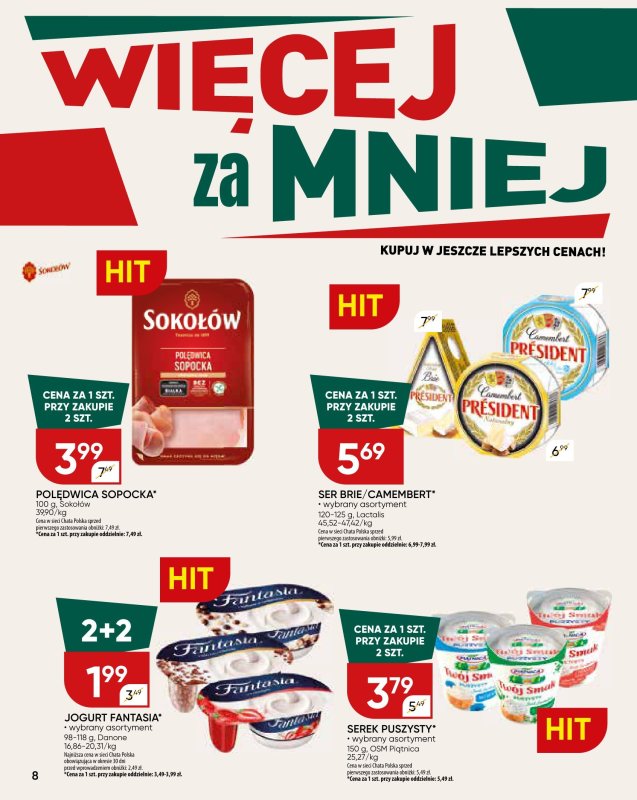 Chata Polska - gazetka promocyjna Gazetka od czwartku 03.07 do czwartku 17.07 - strona 8