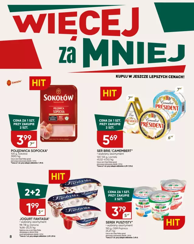 Chata Polska - gazetka promocyjna Gazetka od czwartku 03.07 do czwartku 17.07 - strona 8