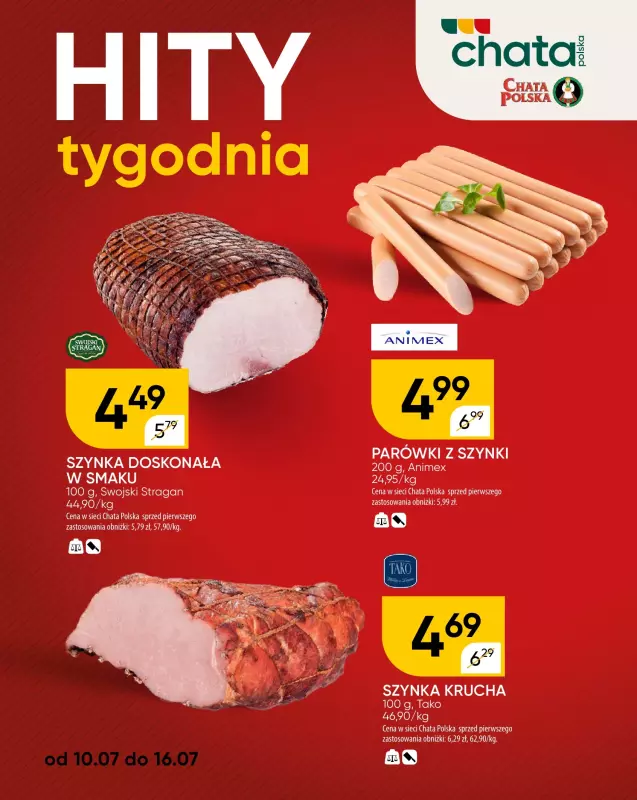 Chata Polska - gazetka promocyjna Hity tygodnia   - strona 3