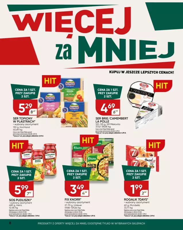 Chata Polska - gazetka promocyjna Gazetka od czwartku 17.07 do niedzieli 27.07 - strona 8