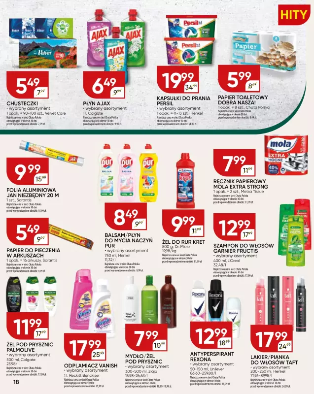 Chata Polska - gazetka promocyjna Gazetka od czwartku 17.07 do niedzieli 27.07 - strona 18