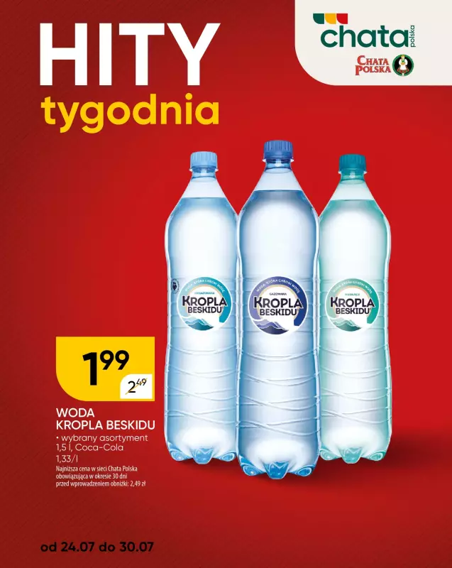 Chata Polska - gazetka promocyjna Hity tygodnia   - strona 3
