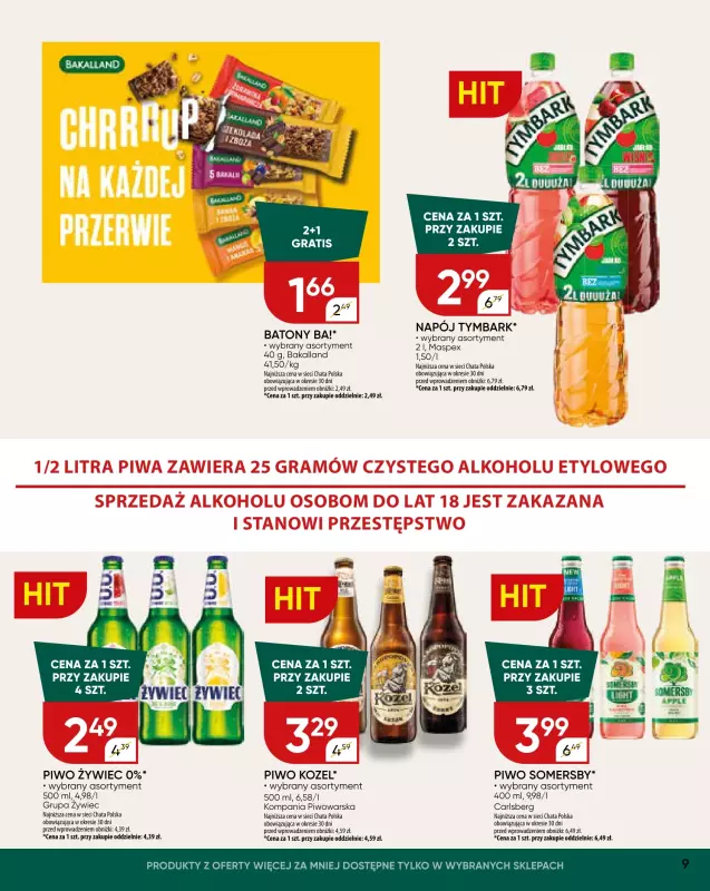 Chata Polska - gazetka promocyjna Gazetka od czwartku 28.08 do niedzieli 07.09 - strona 9