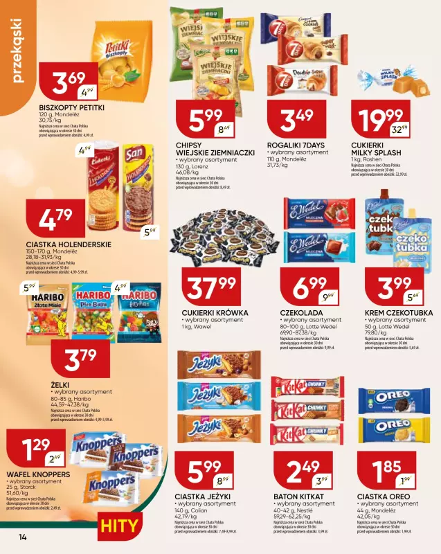 Chata Polska - gazetka promocyjna Gazetka od czwartku 28.08 do niedzieli 07.09 - strona 14