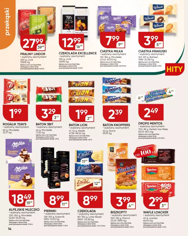 Chata Polska - gazetka promocyjna Gazetka od czwartku 11.09 do niedzieli 21.09 - strona 14