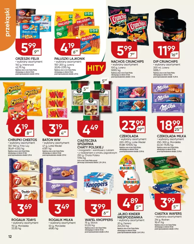 Chata Polska - gazetka promocyjna Gazetka od czwartku 25.09 do niedzieli 05.10 - strona 12