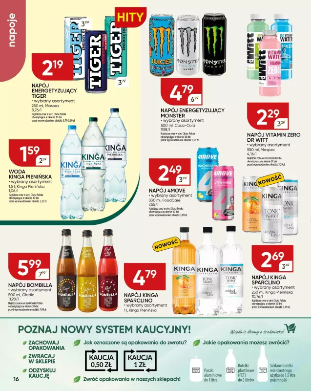Chata Polska - gazetka promocyjna Gazetka od czwartku 25.09 do niedzieli 05.10 - strona 16