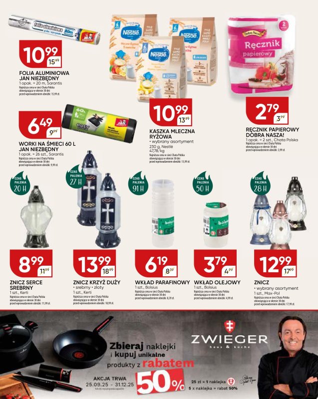 Chata Polska - gazetka promocyjna Gazetka od czwartku 09.10 do niedzieli 19.10 - strona 19