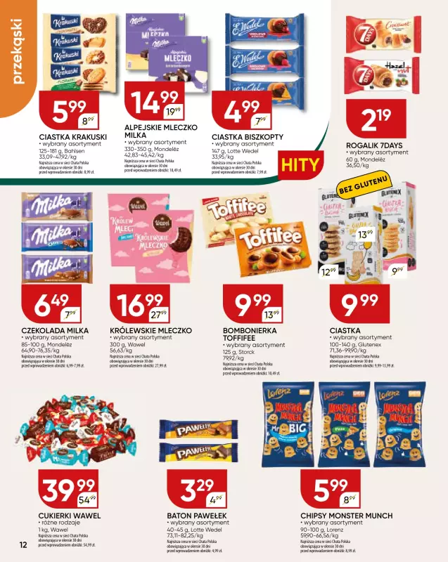 Chata Polska - gazetka promocyjna Gazetka od czwartku 09.10 do niedzieli 19.10 - strona 12