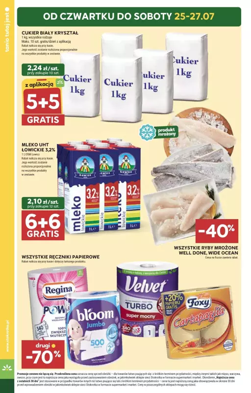 Stokrotka - gazetka promocyjna Gazetka Supermarket od czwartku 25.07 do środy 31.07 - strona 4