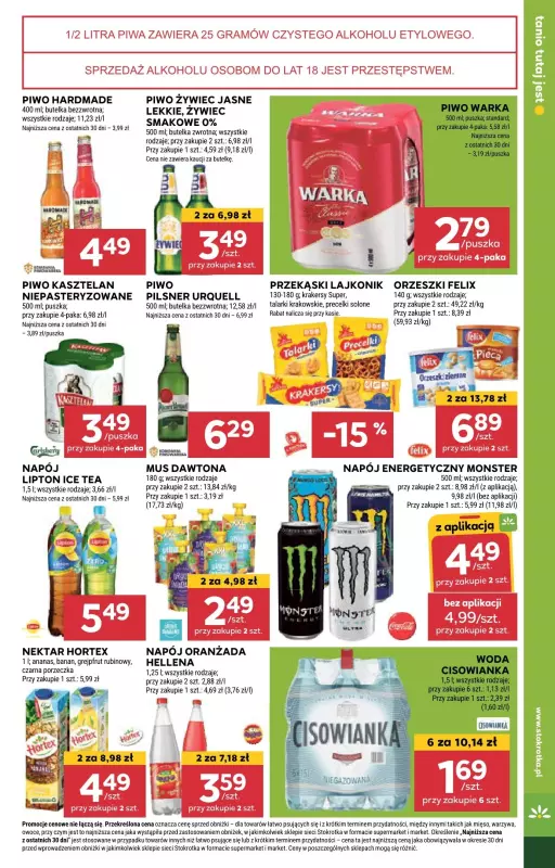 Stokrotka - gazetka promocyjna Gazetka Supermarket od czwartku 05.09 do środy 11.09 - strona 19