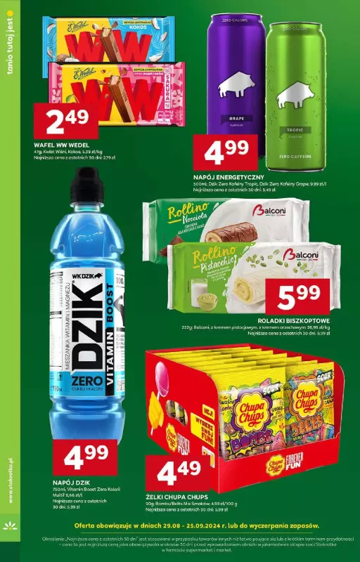 Stokrotka - gazetka promocyjna Gazetka Supermarket od czwartku 05.09 do środy 11.09 - strona 26