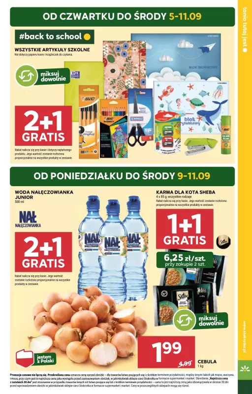 Stokrotka - gazetka promocyjna Gazetka Supermarket od czwartku 05.09 do środy 11.09 - strona 5