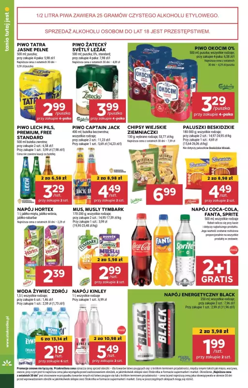 Stokrotka - gazetka promocyjna Gazetka Supermarket od czwartku 12.09 do środy 18.09 - strona 18