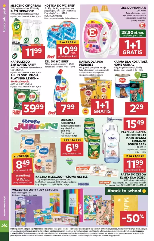 Stokrotka - gazetka promocyjna Gazetka Supermarket od czwartku 12.09 do środy 18.09 - strona 20