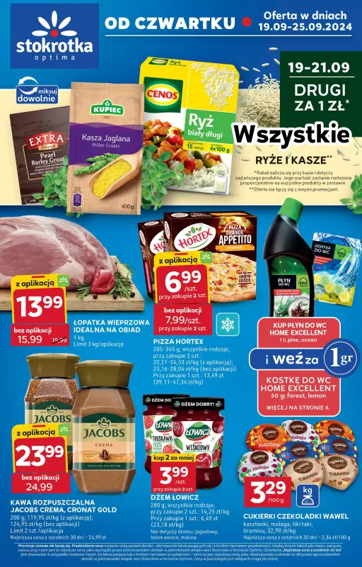 Stokrotka - gazetka promocyjna Gazetka Optima  