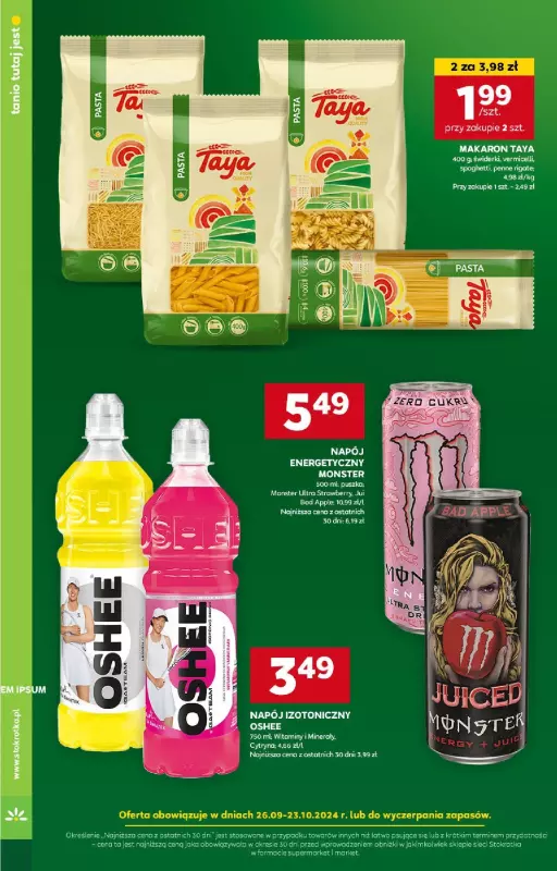 Stokrotka - gazetka promocyjna Gazetka Supermarket od czwartku 26.09 do środy 02.10 - strona 10