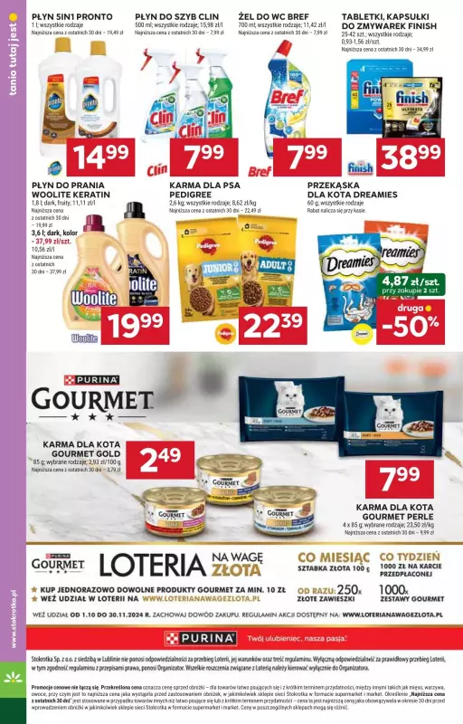 Stokrotka - gazetka promocyjna Gazetka Supermarket od czwartku 17.10 do środy 23.10 - strona 28