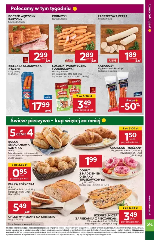 Stokrotka - gazetka promocyjna Gazetka Supermarket od czwartku 17.10 do środy 23.10 - strona 9