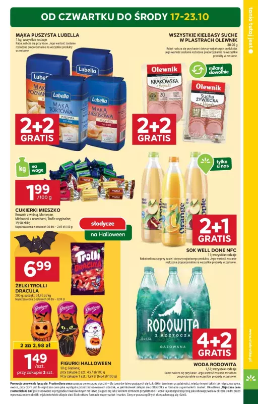 Stokrotka - gazetka promocyjna Gazetka Market od czwartku 17.10 do środy 23.10 - strona 3