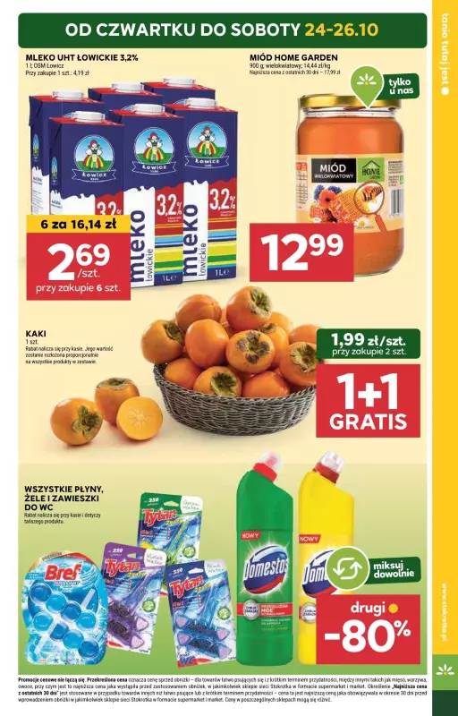 Stokrotka - gazetka promocyjna Gazetka Supermarket od czwartku 24.10 do wtorku 29.10 - strona 3