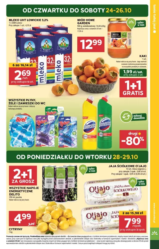 Stokrotka - gazetka promocyjna Gazetka Market od czwartku 24.10 do wtorku 29.10 - strona 3