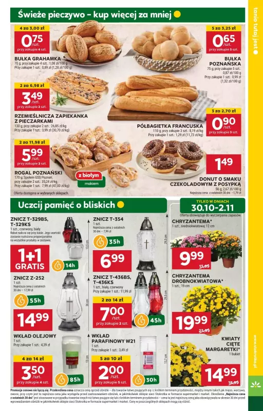 Stokrotka - gazetka promocyjna Gazetka Market od środy 30.10 do środy 06.11 - strona 5