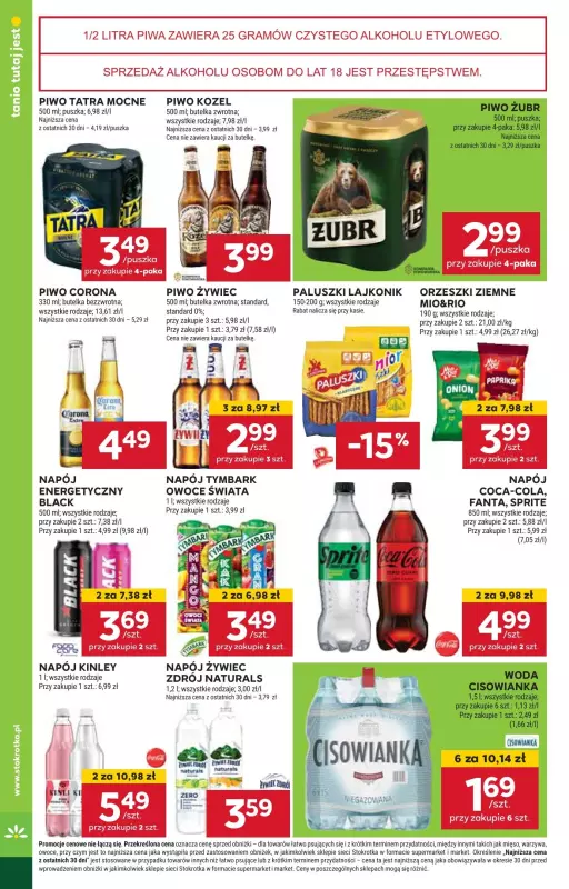 Stokrotka - gazetka promocyjna Gazetka Supermarket od środy 30.10 do środy 06.11 - strona 28