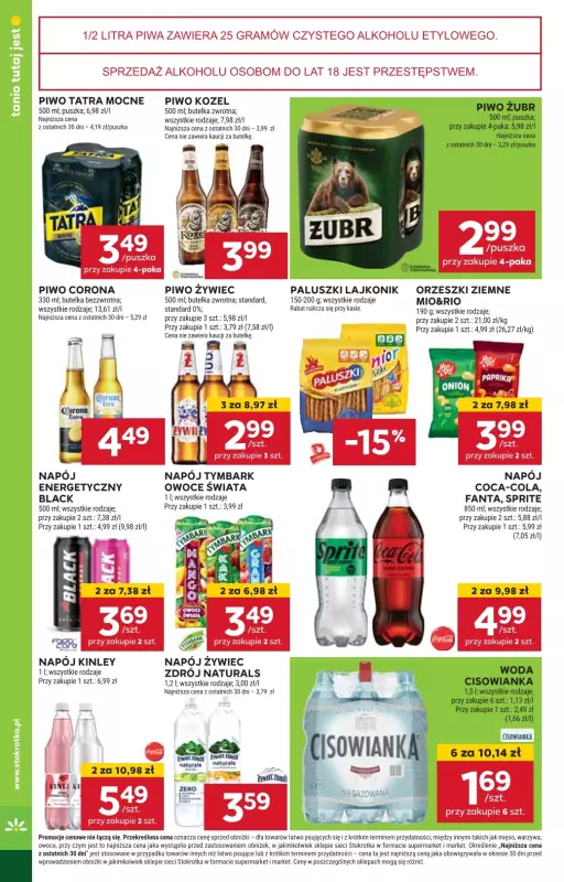 Stokrotka - gazetka promocyjna Gazetka Supermarket od środy 30.10 do środy 06.11 - strona 28