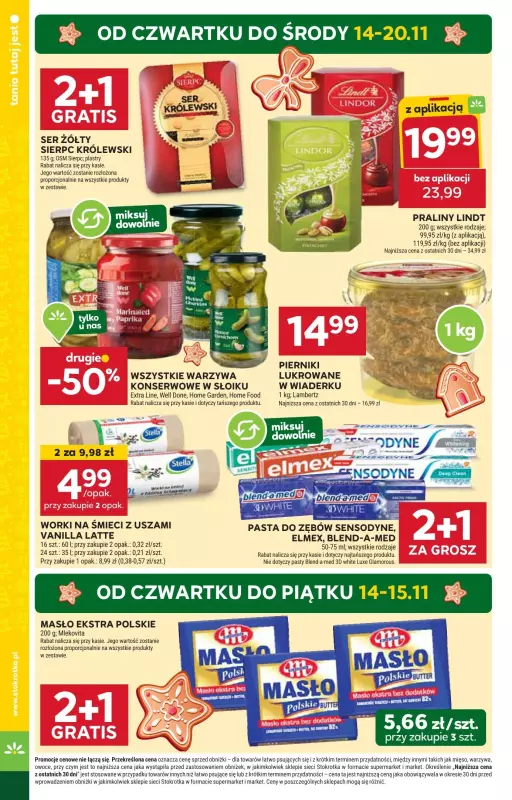 Stokrotka - gazetka promocyjna Gazetka Market od czwartku 14.11 do środy 20.11 - strona 2