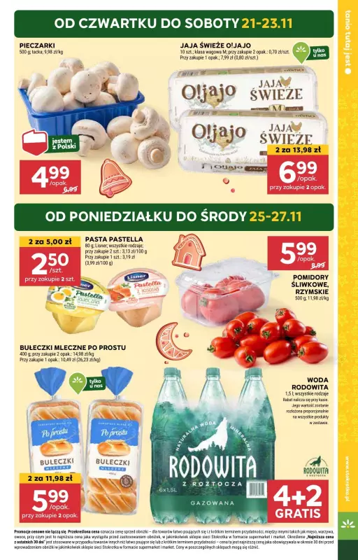 Stokrotka - gazetka promocyjna Gazetka Supermarket od czwartku 21.11 do środy 27.11 - strona 5