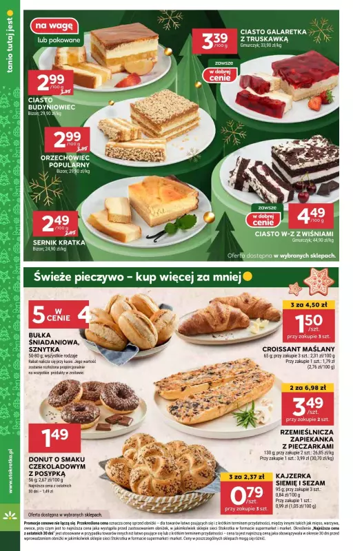 Stokrotka - gazetka promocyjna Gazetka Market od czwartku 21.11 do środy 27.11 - strona 4