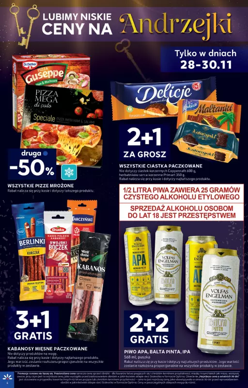 Stokrotka - gazetka promocyjna Stokrotka Optima od czwartku 28.11 do środy 04.12 - strona 4