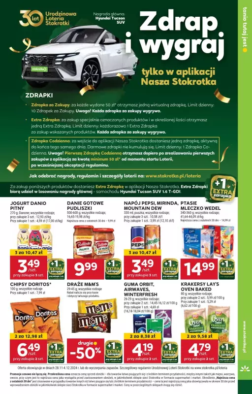 Stokrotka - gazetka promocyjna Gazetka Market od czwartku 28.11 do środy 04.12 - strona 7