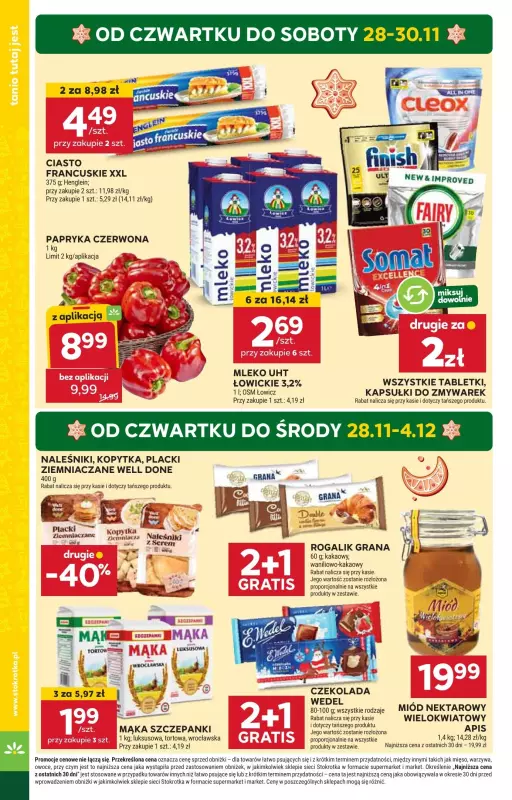 Stokrotka - gazetka promocyjna Gazetka Market od czwartku 28.11 do środy 04.12 - strona 2