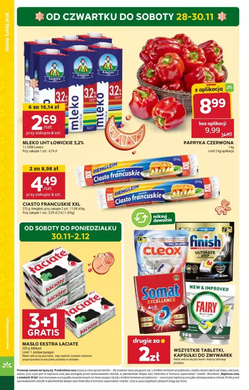 Stokrotka - gazetka promocyjna Gazetka Supermarket od czwartku 28.11 do środy 04.12 - strona 4