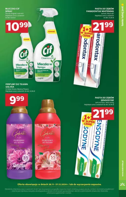 Stokrotka - gazetka promocyjna Gazetka Supermarket od czwartku 28.11 do środy 04.12 - strona 31