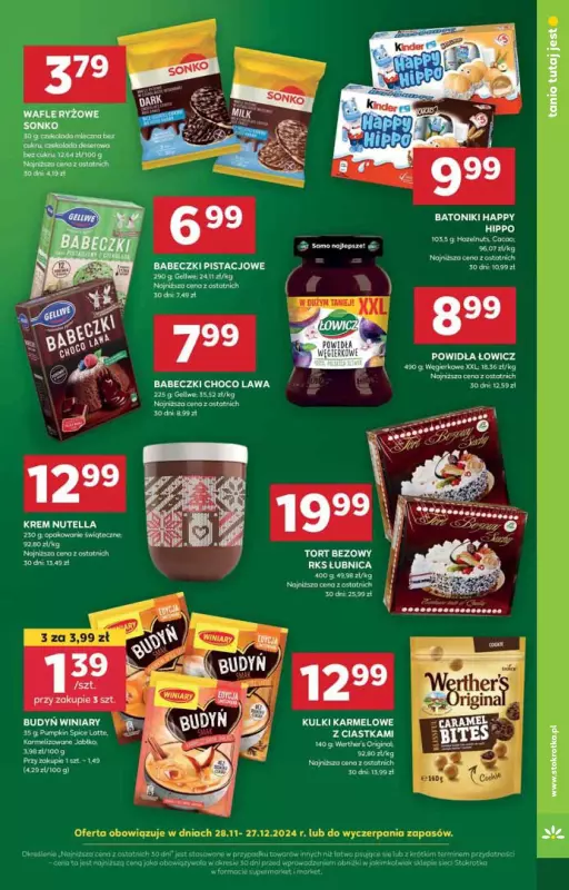 Stokrotka - gazetka promocyjna Gazetka Supermarket od czwartku 28.11 do środy 04.12 - strona 29