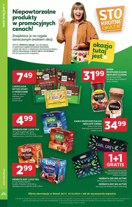 Stokrotka - gazetka promocyjna Gazetka Supermarket od czwartku 05.12 do środy 11.12 - strona 28