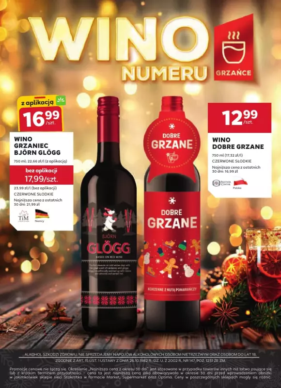 Stokrotka - gazetka promocyjna Gazetka alkoholowa  do czwartku 02.01 - strona 31